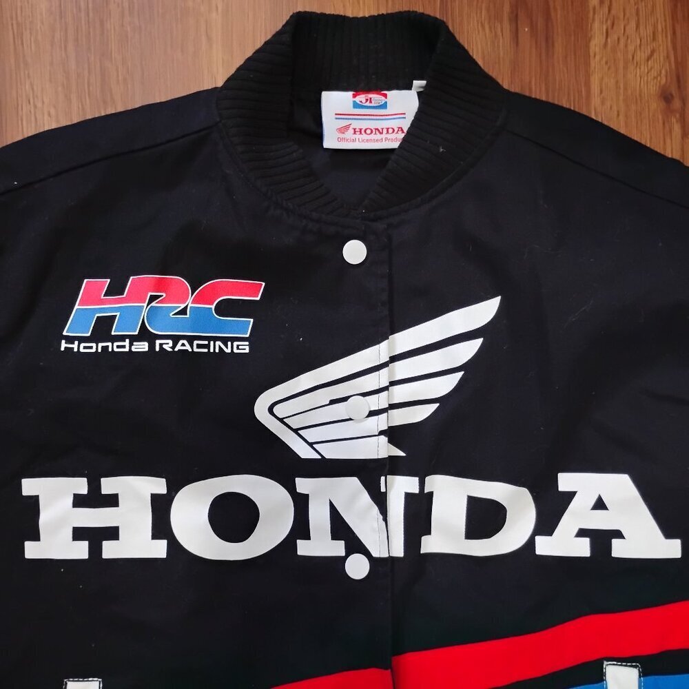 Honda JT Racing Big Logo Bomber Jacket Coat